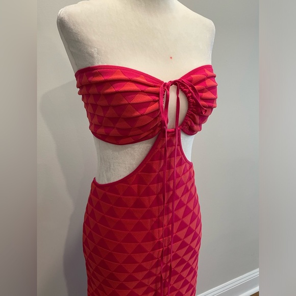 NWT Solid & Striped The Kiana Dress in Texture Geo - Picture 5 of 10